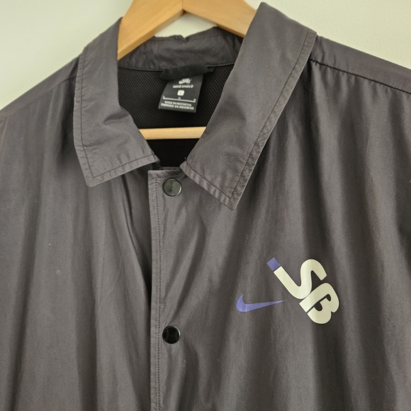 Vintagr Nike SB Windbreaker Jacket Nike Shield Large - Picture 3 of 6